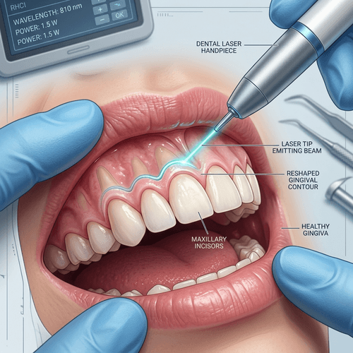 Gum Contouring And Reshaping